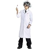 Fun World White Lab Coat Costume, Size Large 12-14
