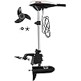 BOYU-SHITAI 65lb Electric Trolling Motor, 12V Variable Speed, 5 Forward 2 Reverse Gears, Transom Mount, ET65L