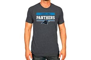 Team Fan Apparel NFL Adult Team Block Tagless T-Shirt - Cotton Blend - Charcoal - Perfect for Game Day - Comfort and Style