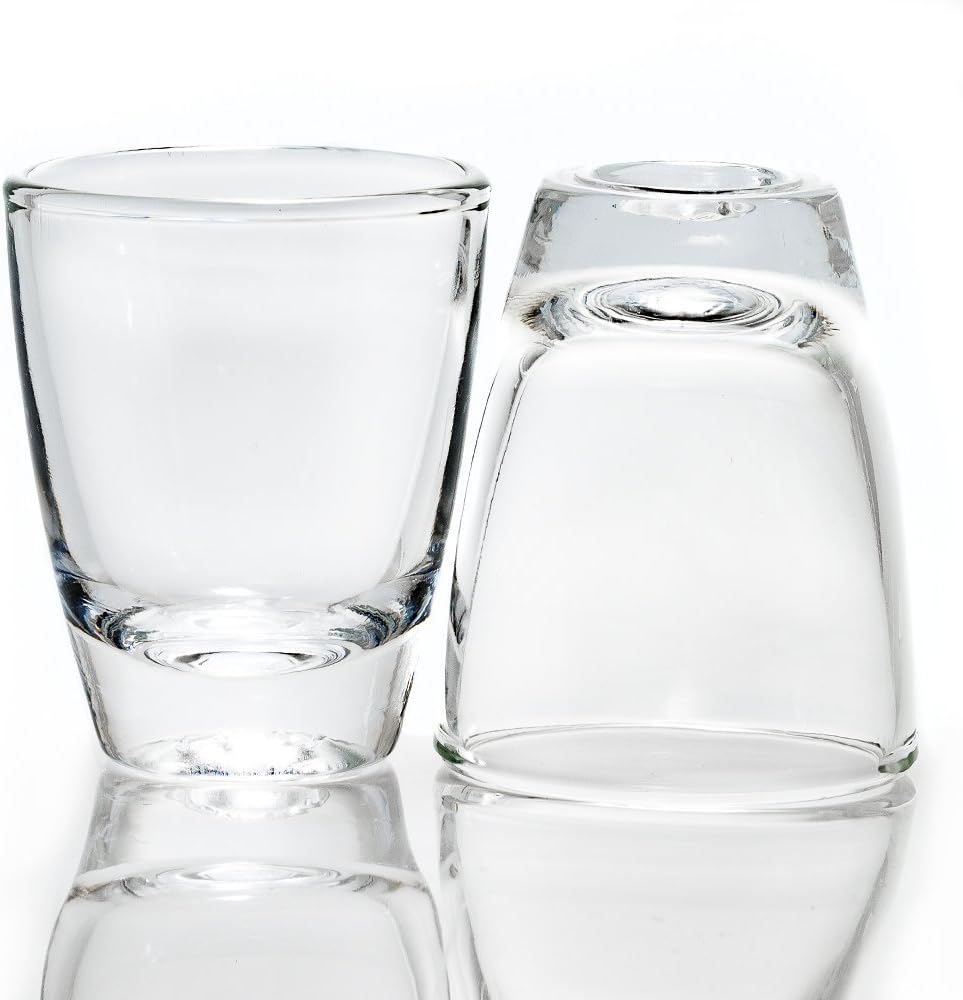 Home & Garden heavy bottomed plain glass Shot Glass