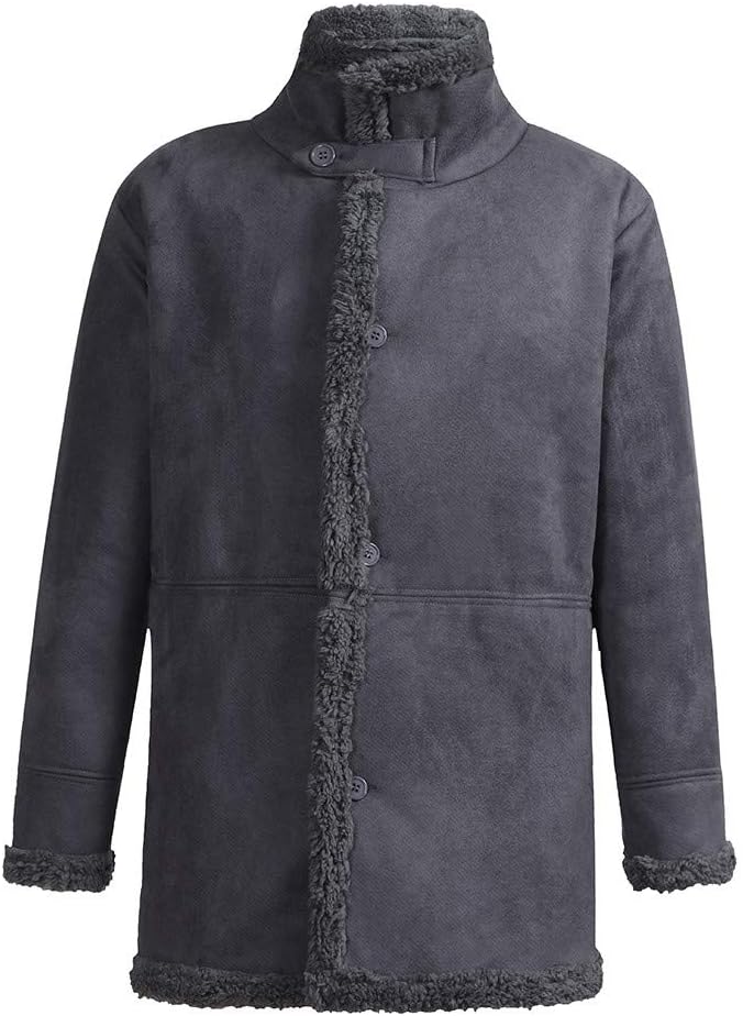 jaqueta forrada com lã de carneiro