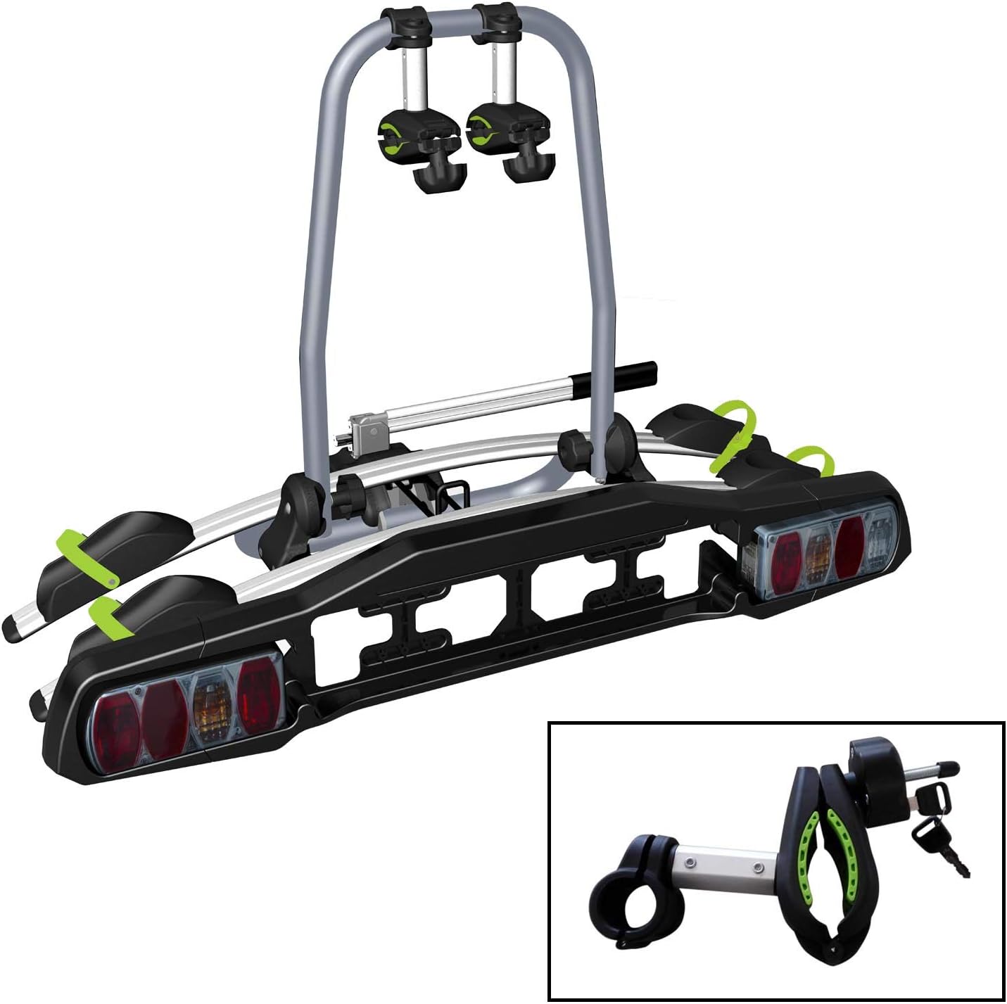 bike rack that attaches to trailer hitch