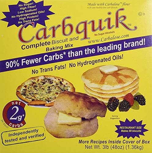 Carbquik Baking Biscuit Mix (48oz) 5 Pack