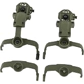 Hearangel ARC Rail Adapter for PELTO Comta III Tactical Headset Compatible with Ops-Core Fast ACH ARC Rail Mounting (FG)