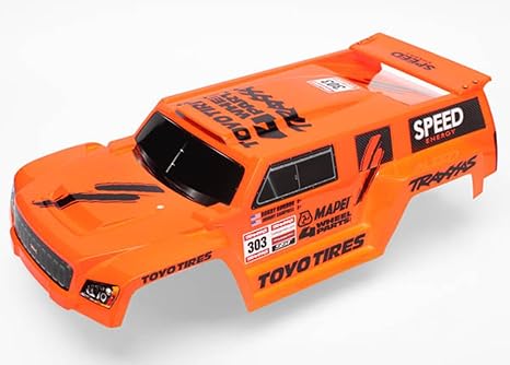 traxxas robby gordon hummer body