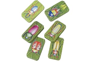U.S. TOY US Toy Assorted Insect Bug Design Clicker Noise Makers (1 Dozen), Green, 1-Pack of 12