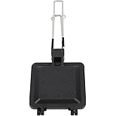 Mumusuki Double Sided Camping Foldable Maker Nonstick Coating Hot Toaster, Rustproof with Foldable Handle for Outdoor Use, Mu