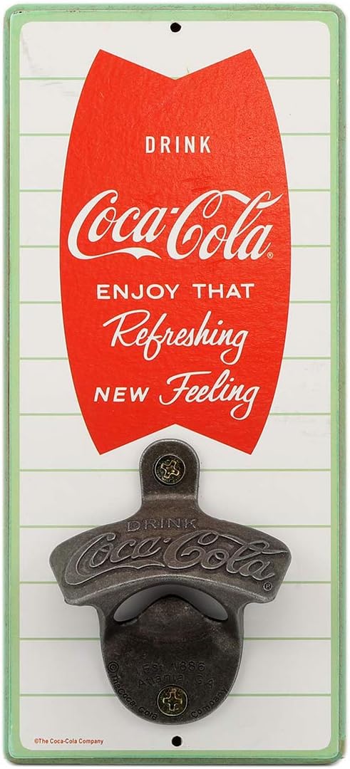 Amazon Com Coca Cola Red And White With Green Vintage Bottle