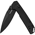 Kershaw Mini Iridium Folding Pocket Knife, 3 inch D2 Steel Blade, DuraLock Opening Mechanism, Perfect Every Day Carry, Pocketclip