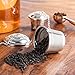 ME.FAN Tea Infuser Set - Premium Stainless Steel Tea Strainers - Included Loose Leaf Tea Filters (Set of 3)& Tea Scoop with Bag Clip - Best Gift for Tea Lover