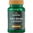 Swanson Women's Anti-Stress Formula (Lactium) - Helps Counter Stress, Promotes Relaxation and Sleep Support - (60 Capsules, 167mg) 1 Pack