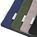 Augbunny 100% Cotton 16oz Heavy Duty Multi-purpose Canvas Zipper Tool Bag Organize Storage Pouch 4-pack