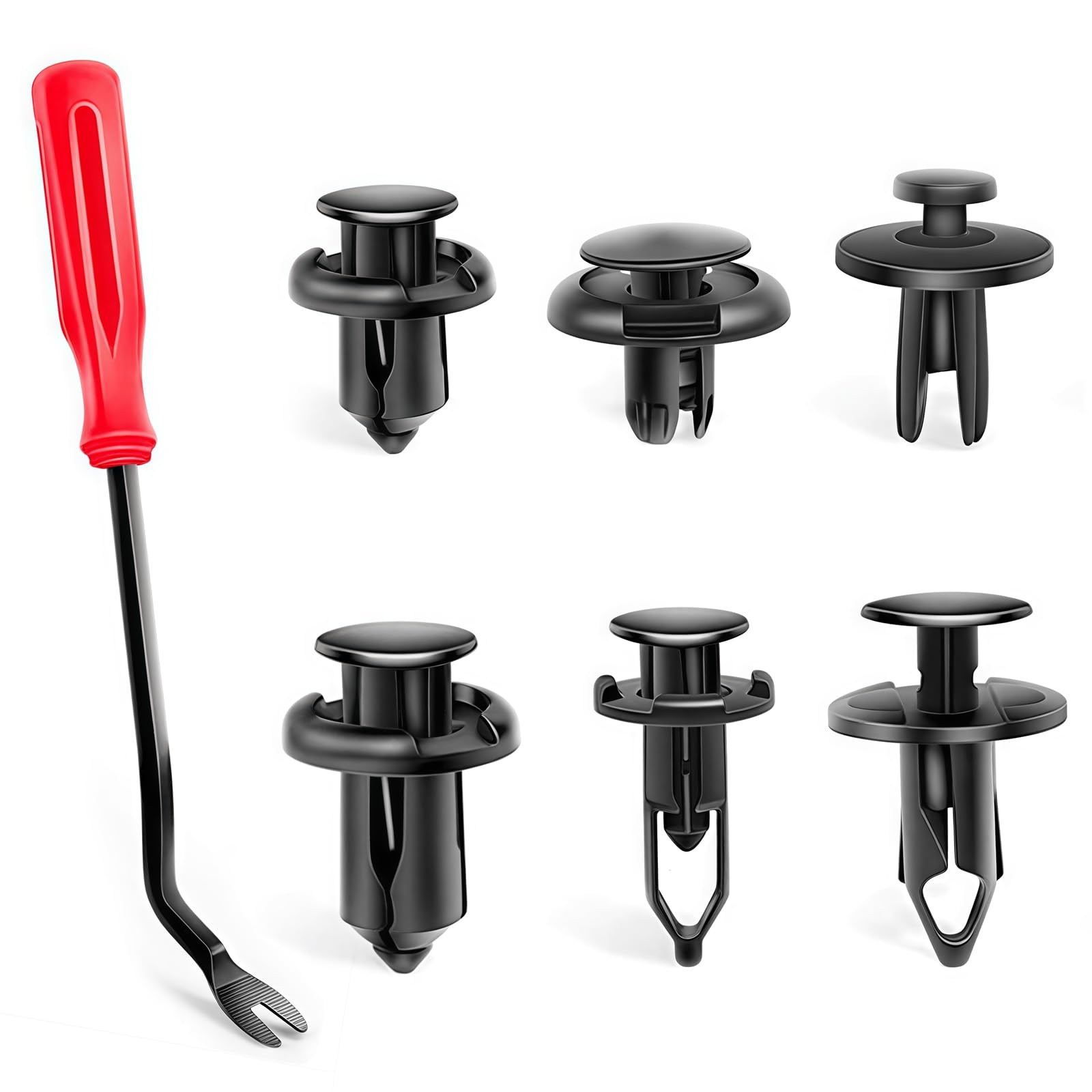 J.H.T 自動車用リベットクリップ 6種類の商品画像