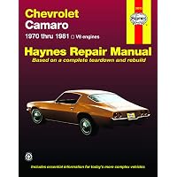 1970 Chevy Camaro Factory Assembly Manual – I-5 Classic Chevy Reprint, Book L1506