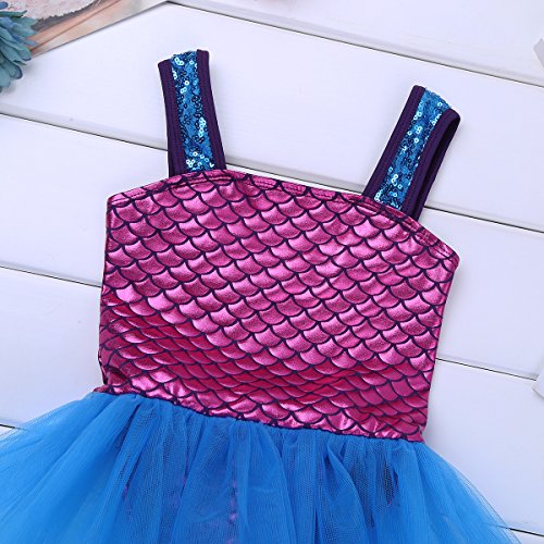 image for YiZYiF Baby Girl's Ballet Outfits Leotard Tutu Dancewear Party Dress (