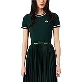 Lacoste Womens Semi Fancy Heritage Short Sleeve T-Shirt