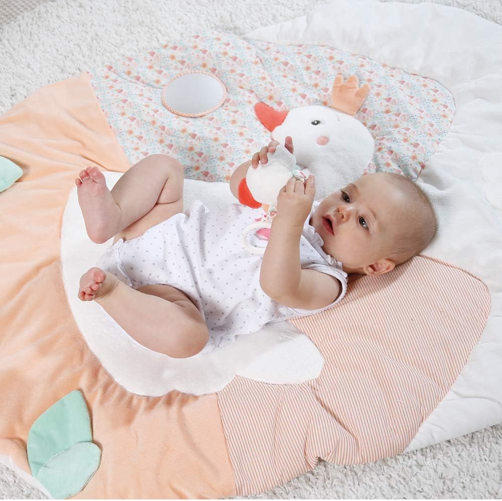 Fehn 062144 Swan Lake 3-D Activity Mat / Play Arch with 5 Removable Toys for Babies to Play with and Have Fun from Newborns Upwards - Image 5