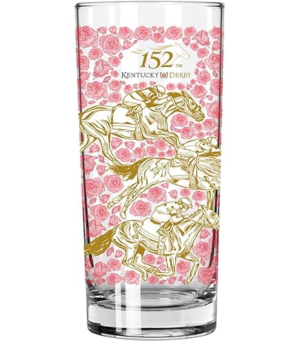 Amazon.com: Kentucky Derby 2025 KD152 Official Mint Julep Glass
