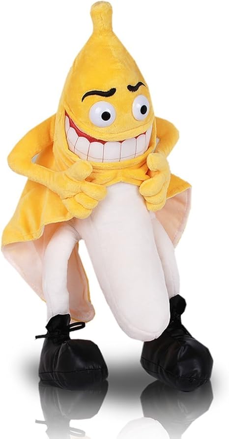 Amazon Co Jp この ドヤ顔 面白 変態 バナナ ぬいぐるみ 景品 サプライズ プレゼント パーティ ネタ 癒し I T Outlet Mi Henbana スモール 33cm ホビー