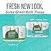 Seventh Generation Toilet Paper, Bath Tissue, 100% Recycled Paper, (Packaging May Vary), 12 Rolls (Pack of 2)