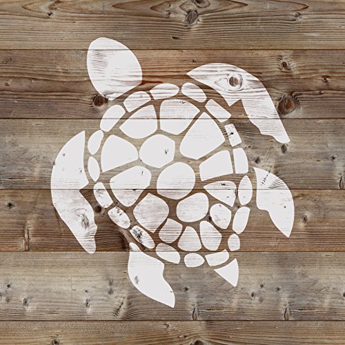 Turtle Stencil Template - Reusable Stencil with Multiple Sizes Available