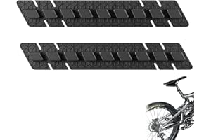 Bike Chainstay Protector – 240×41mm Silicone Frame Guard with Textured Surface, Self-Adhesive Design, Ideal for Mountain, Roa