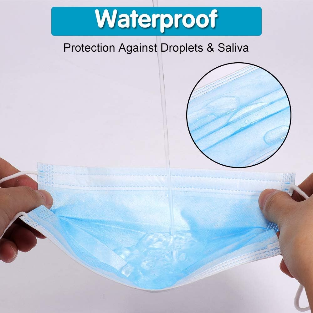 Disposable Face Masks,Anti-Dust Masks Pack of 50/Box: Health & Personal Care
