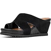 Donald Pliner Women's SISU Wedge Sandals, Comfortable Sandals, Women’s Sandals, Platform, 2.5-Inch Heel, Heeled, Toe-Ring.