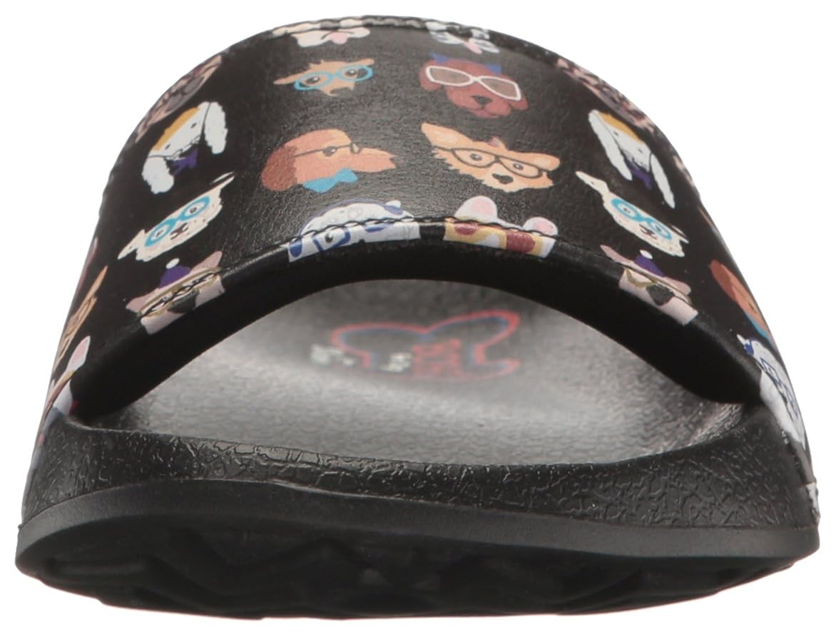 skechers women s 2nd take-pawtopia slide sandal