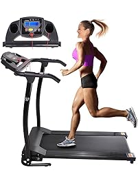 AW 1100W Folding Electric Treadmill Portable Power Motorized Machine Running Jogging Gym Exercise Fitness