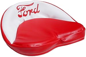 Stevens Lake Parts Red & White Seat Cushion Fits Tractors 9N 2N 8N NAA Jubliee 501 601 701 801