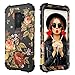 Digital Hutty 3 in 1 Shockproof Heavy Duty Full-Body Protective Cover for Samsung Galaxy S9 Plus 2018 Release Flower