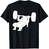 Cat Bench Press Powerlifting T-Shirt T-Shirt