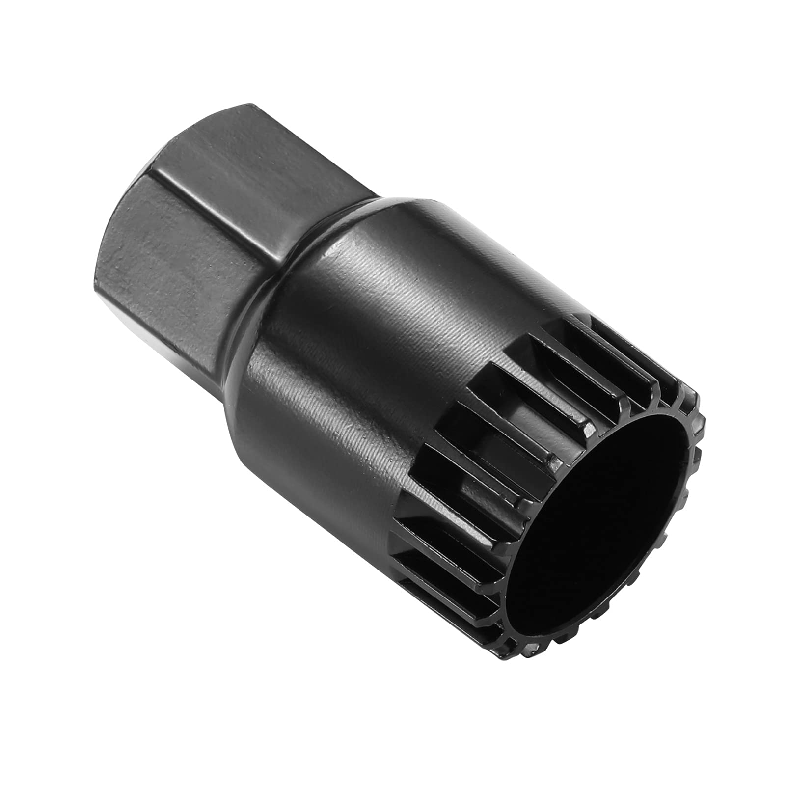 Bynccea Bicycle Bottom Bracket Remover, Tool Crank Puller Remover, 24mm Universal 20 Tooth Bottom Bracket, Bottom Bracket Key for Shimano Bottom Bracket, 1/2 Connectors