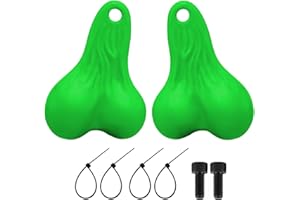 WOAEIUOS Hanging Truck Balls Nuts for TRX4M SCX24 FX24 1/18 RC Cars (Green)