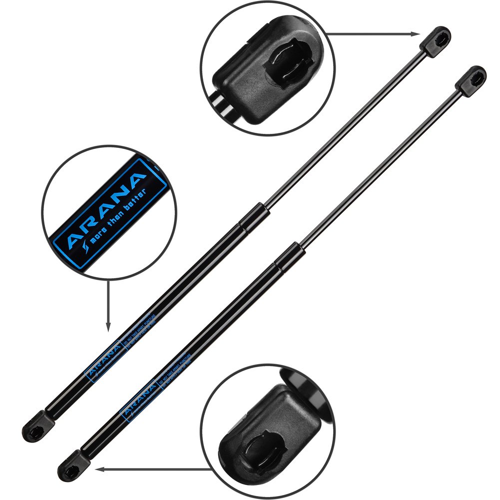 Arana Qty C16 08053 20 Universal Lift Supports Gas Prop Struts Force 80lbs 356n Per Prop Strut Gas Spring Strut Shock Compatible With Camper Rear Window Tonneau Cover Lid Stay Bed 2 Automotive Lift Supports