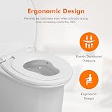 Ibergrif M41002-2 O Shape Family Toilet Seat with Child Seat Built-in view 7