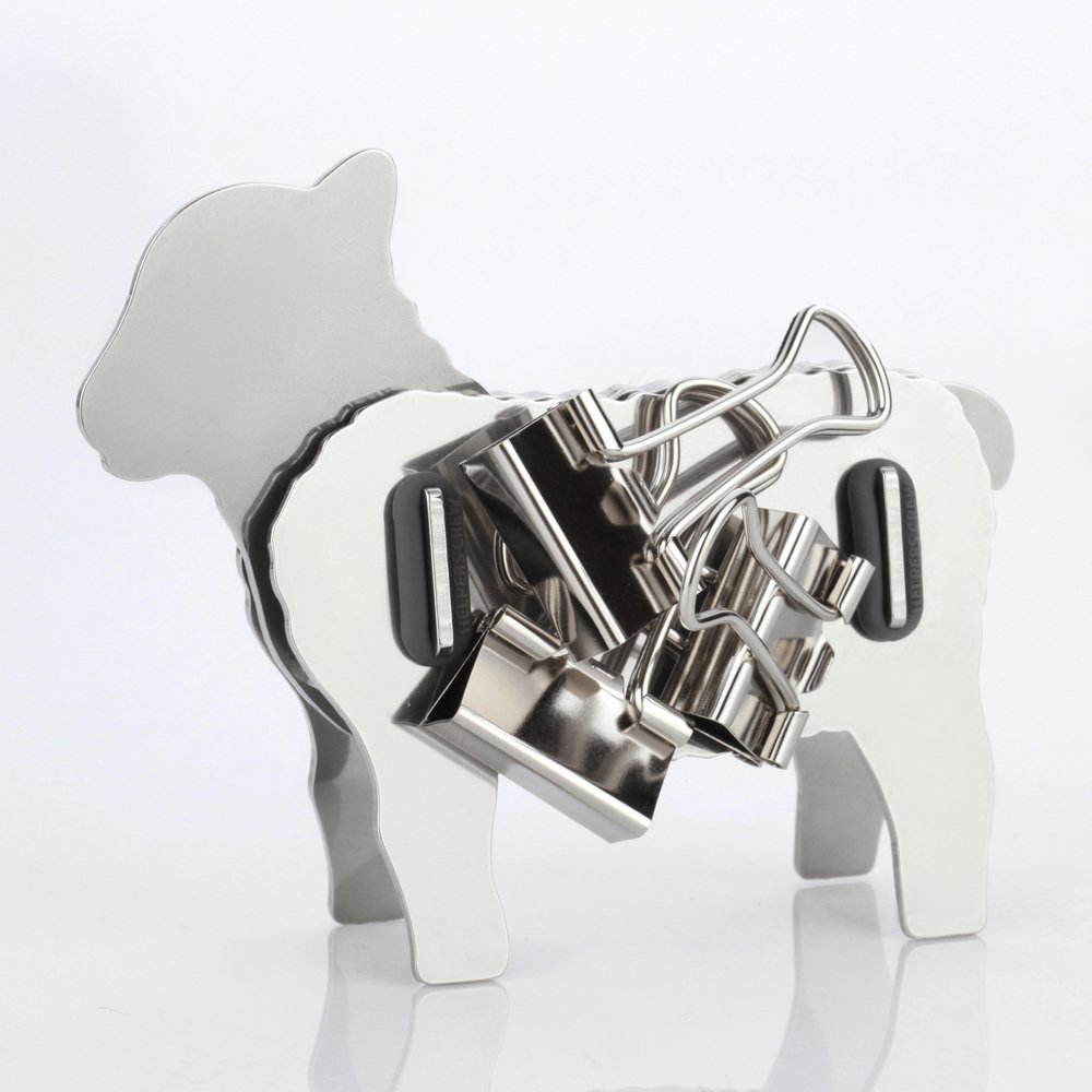 Lamb Sheep Design Stainless Steel Metal DIY Binder Paper Clip
