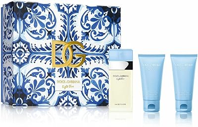 Dolce & Gabbana Women's Perfume Gift Set Eau de Toilette Body Cream Shower Gel
