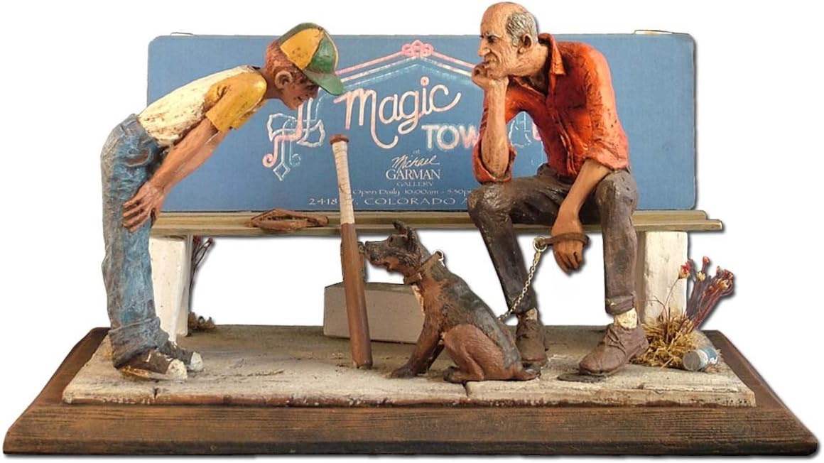 Michael Garman's Bus Stop Bench - Handpainted