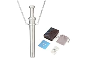 Scoop Necklace, Portable Anxiety Relief Pendant, Aromatherapy Fragrance Spoon Necklace with Tea Spoon, Stress Relief Aroma Lo
