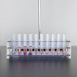 Labasics Test Tube Rack, 3-Tier Detachable Blue