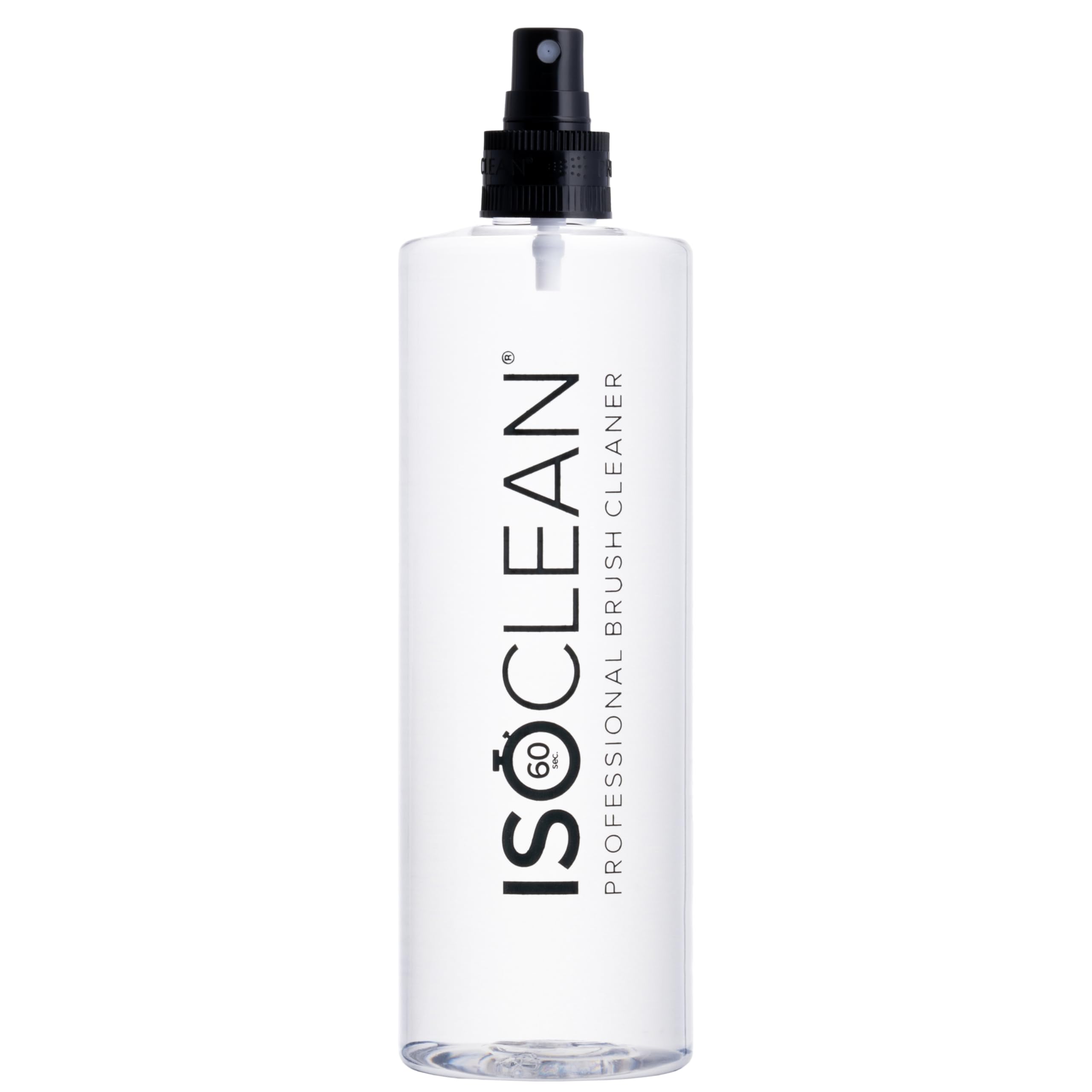 ISOCLEAN Brush Cleaner with Spray Top – Fast-Drying, No-Rinse Solution for Cleaning Makeup Tools – Vegan & Cruelty-Free – 525ml