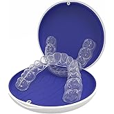 Mouth Guard for Grinding Teeth at Night, Bite Guard for Teeth Clenching Nighttime for TMJ Relief, Nightguard for Adult and Kids (Count, 2)