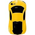 Imcooerkez 3D Car Case for iPhone SE 7 8 Kids Boys Teen, Glossy Yellow Cool Design Protective Thick Sturdy Full Body iPhone SE2 Phone Cover, Fashion Sports Race Car iPhone SE3 2022 Case Men (Ycar)