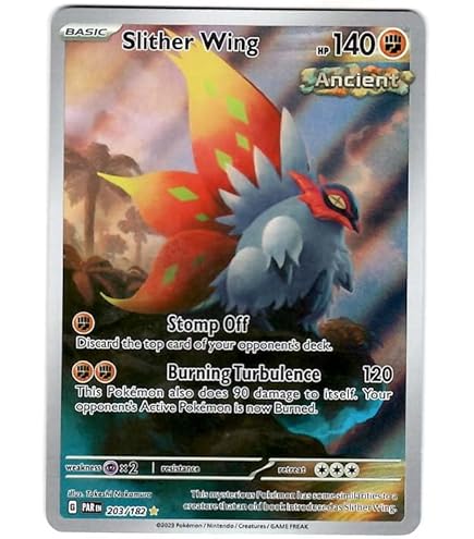 Amazon.com: Pokemon – Slither Wing 026/064- Shrouded Fable