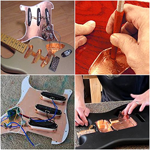 DanziX Copper Foil Tape Conductive Self Adhesive (2inch x 33ft) Extra Long Value Pack