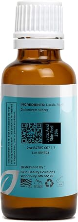 Skin Beauty Solutions Lactic Acid 35% Exfoliant 2oz AHA Acne Wrinkles view 2