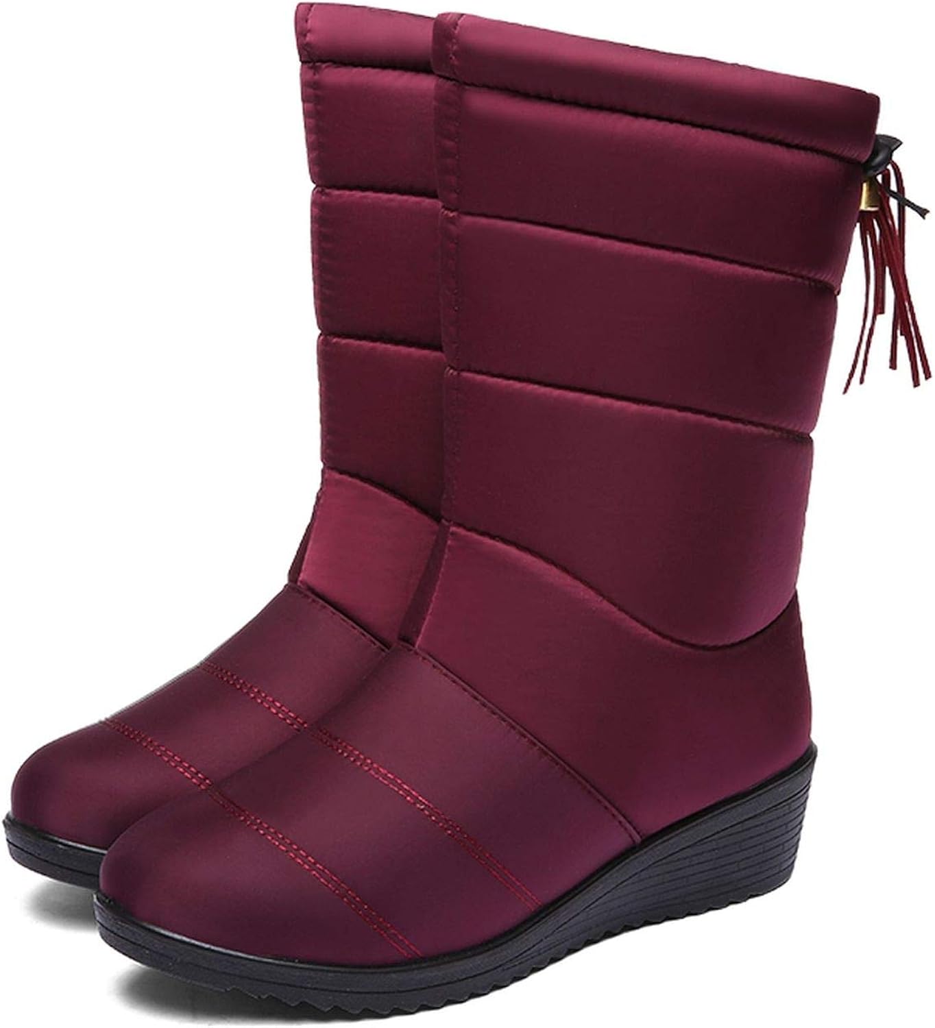 Snow Boots Winter Women Boots Female Mid Calf Down Boots