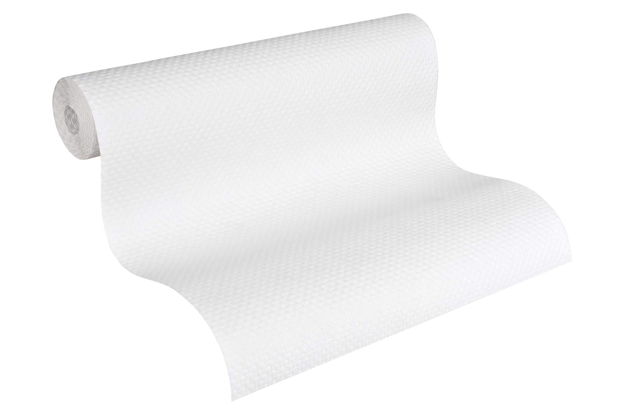 A.S. Création Non-Woven Wallpaper Ökotapete Wallpaper 10.05 x 0.53 m Made in Germany 141217 1412 White – 17 — image 1